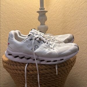 On Running Cloudsurfer White Sneakers